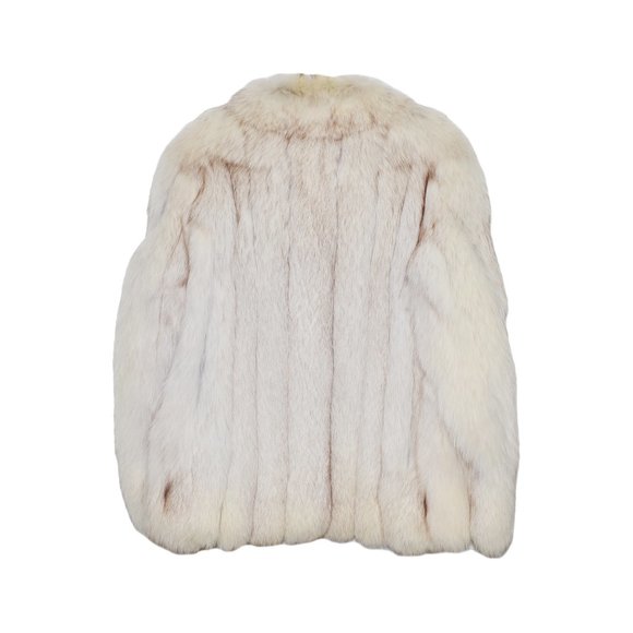 Neiman Marcus White Fur Coat - Picture 5 of 9